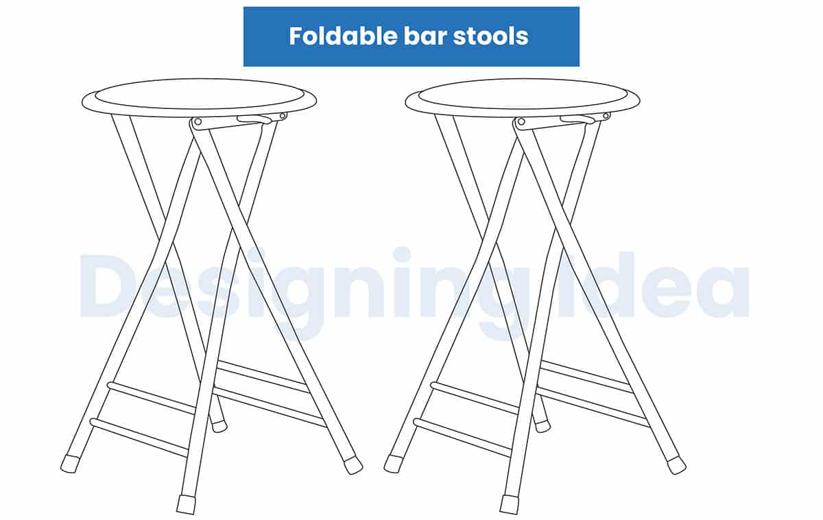 Foldable stools