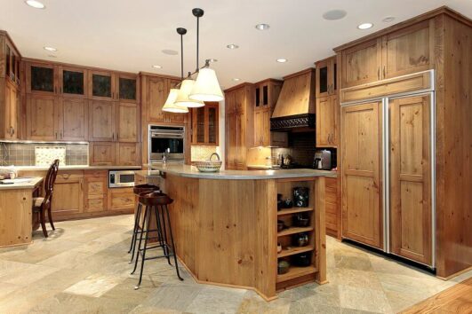 Knotty Pine Kitchen Cabinets (Renovation & Updating Tips)