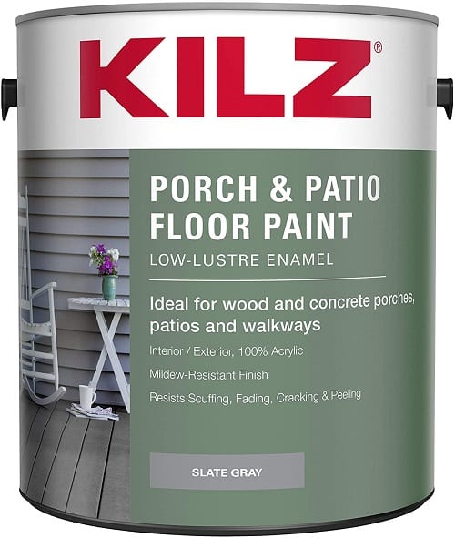 Kilz porch & patio latex floor paint