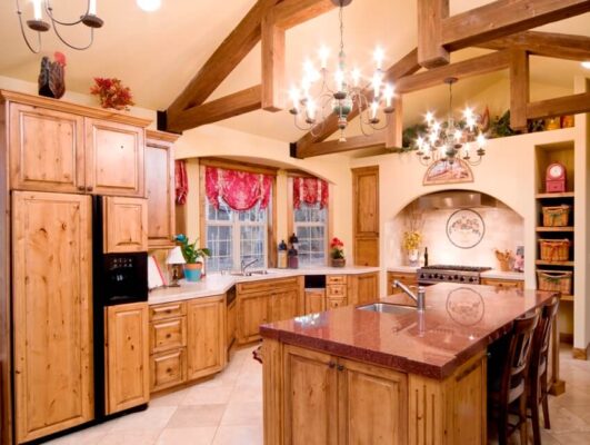 Knotty Pine Kitchen Cabinets (Renovation & Updating Tips)