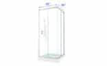 Doorless Walk In Shower Dimensions