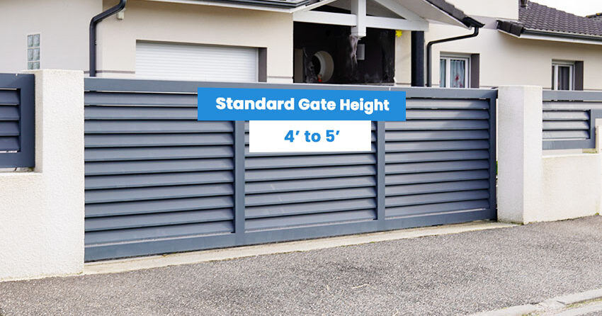 Standard gate height
