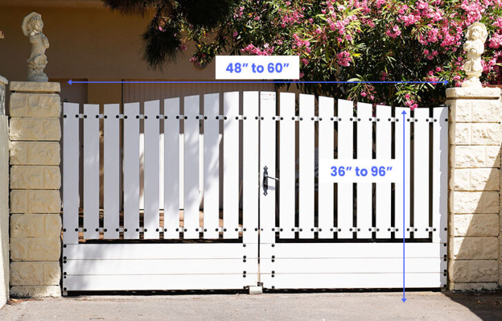 Fence Gate Sizes Standard Width Dimensions fence-gate-sizes-standard-width-dimensions-designing-idea