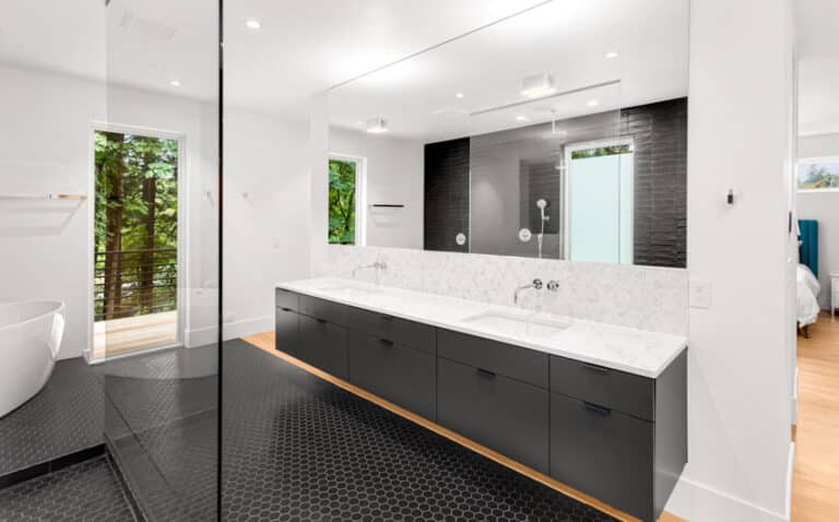 Quartz Bathroom Countertops (Pros and Cons & Designs)