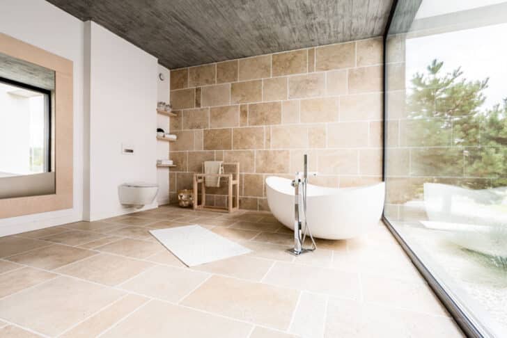 Image showcasing Should I Use Floor To Ceiling Bathroom Tile? Styles & Ideas To Choose