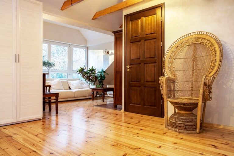 Pine Wood Flooring (Durability & Finishes)