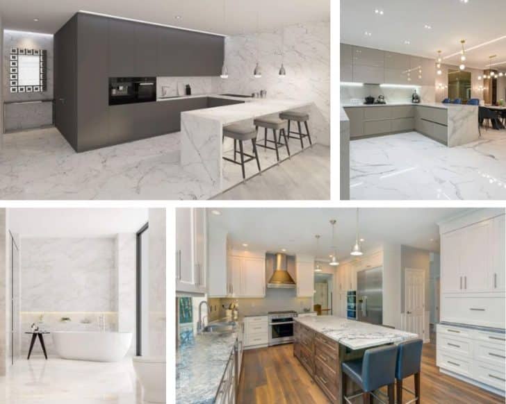 What Are the Types and Finishes of Statuario Marble?