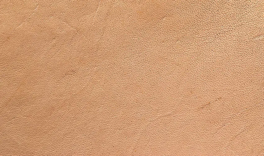 Full aniline type leather