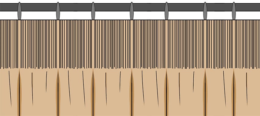 Pencil Pleat Curtains
