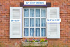 Shutter Dimensions (Standard Sizes & Measurements)
