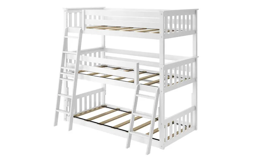 Triple bunk bed dimensions