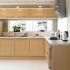 Modern Kitchen With Plywood Cabinets Is 70x70 