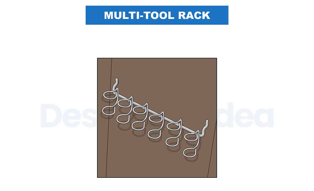 Multi tool rack