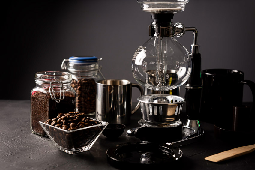 Supplies, gadgets, and tools for home coffee bars