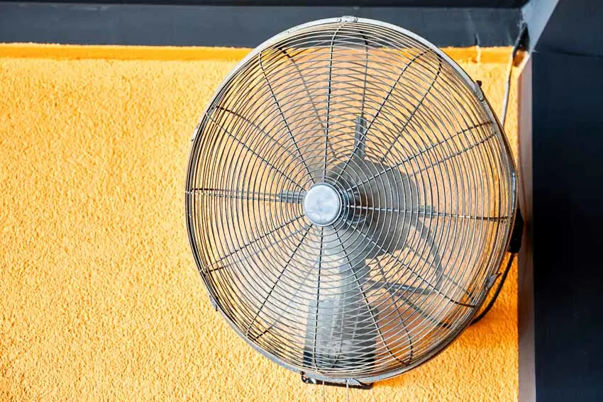 Wall mounted fan 