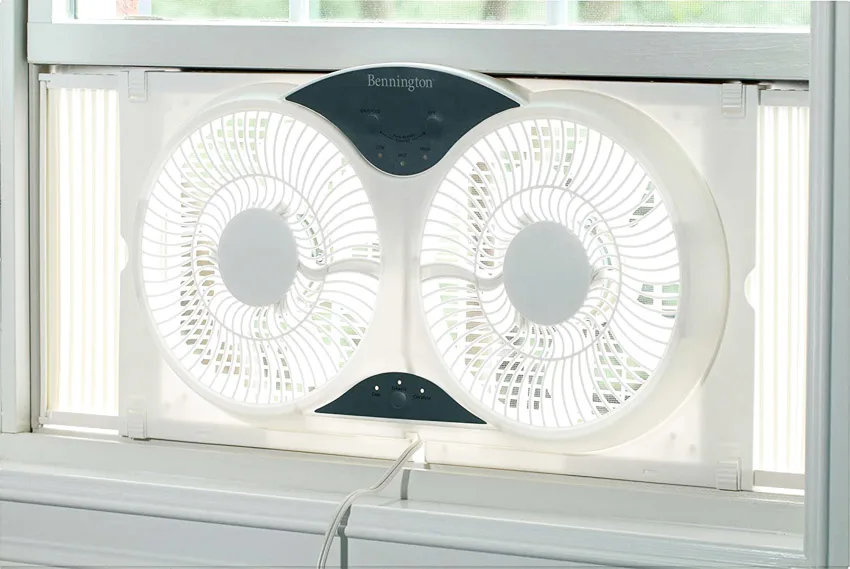 Window installed fan