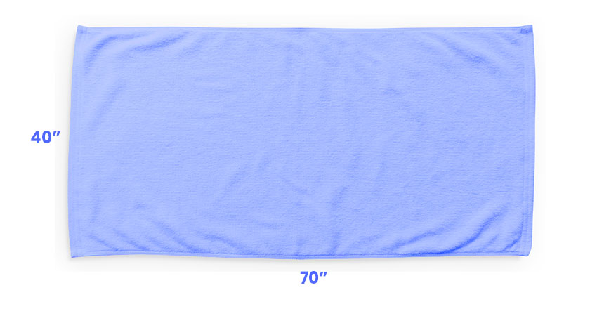 Bath towel sheet dimensions