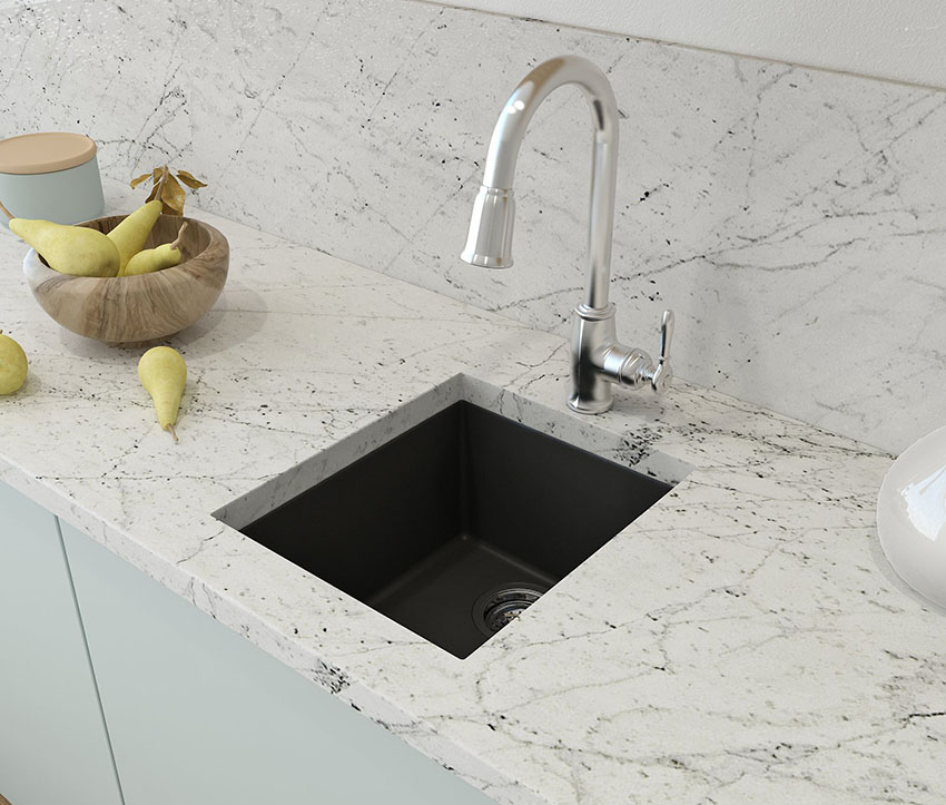 Small bar countertop sink