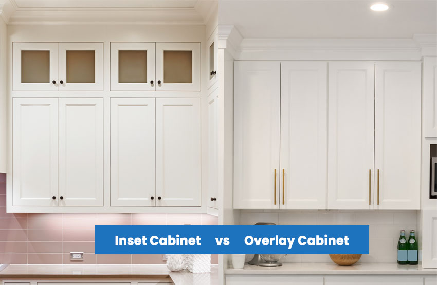 Inset vs overlay cabinet