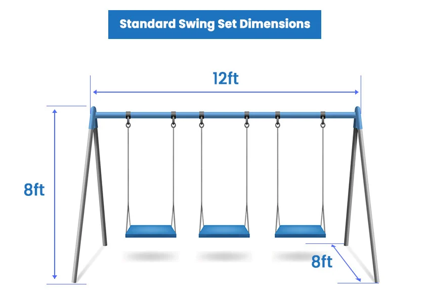 Standard Swing Set Dimensions