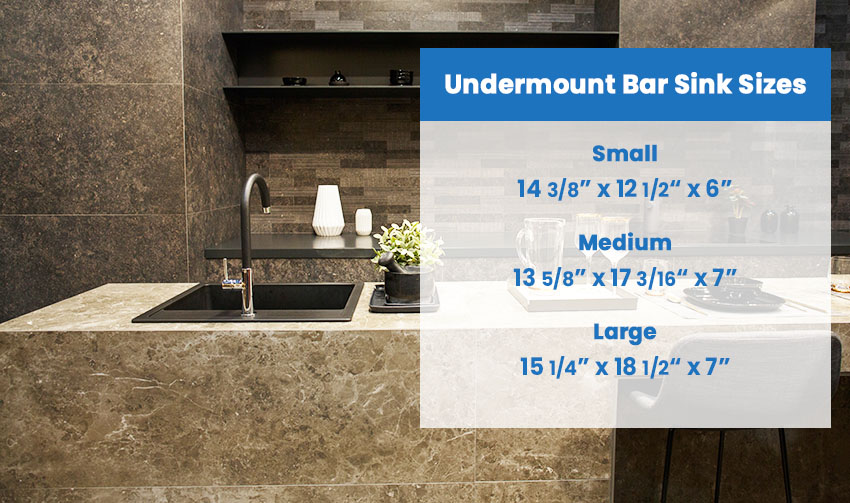 Undermount Bar Sink Sizes