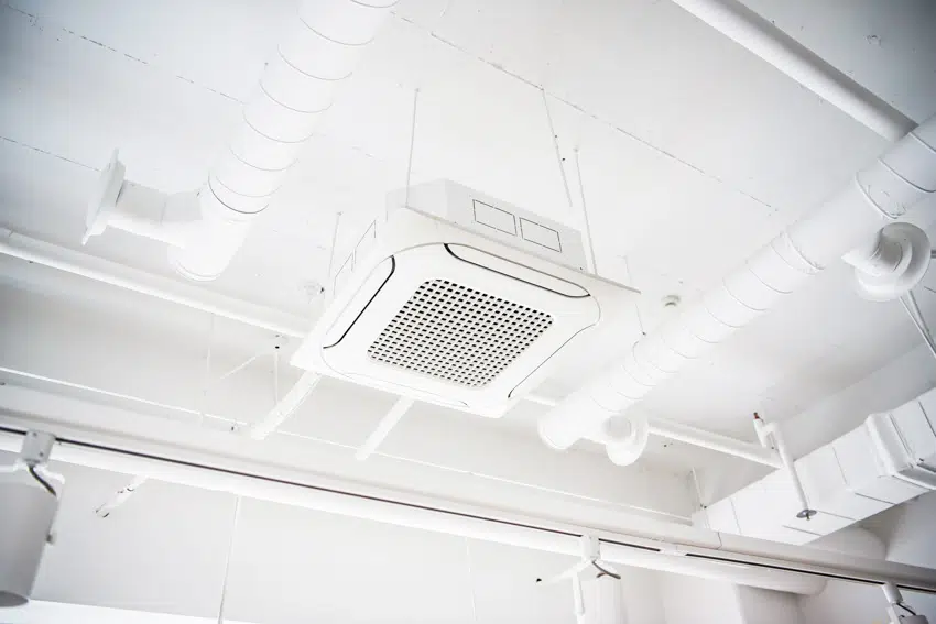 Central heating and cooling system