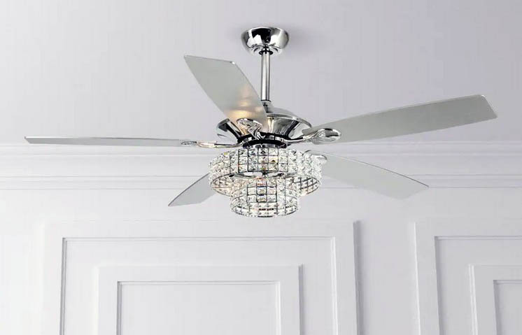 Chandelier ceiling fan