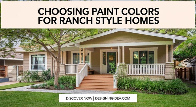 11 Exterior Paint Colors For Ranch Style Homes