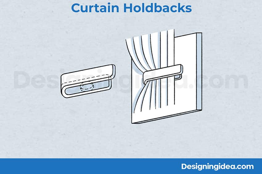 Curtain holdbacks