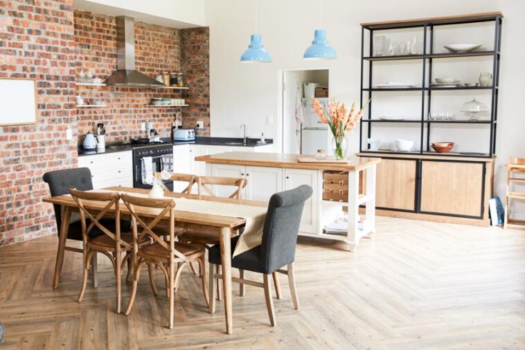 View of Industrial Kitchen Backsplash (Materials & Ideas)