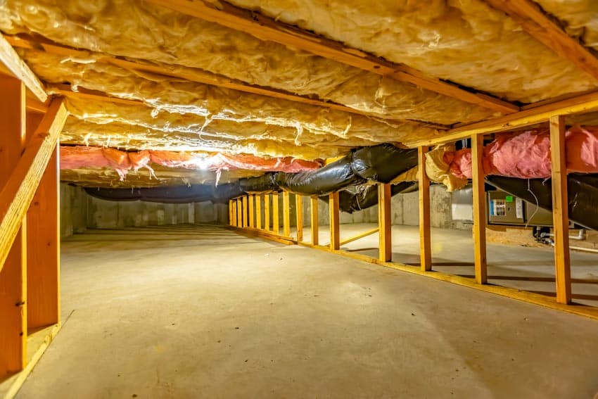 Insulation for climate controlled garages