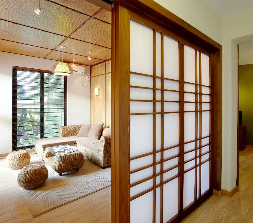 Shoji Screen Bi Fold Closet Doors | Dandk Organizer