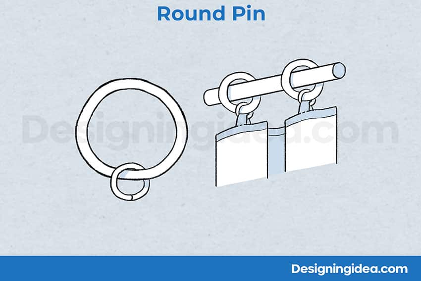 Round pin