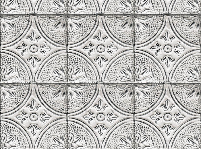 Tin ceiling tiles panel design