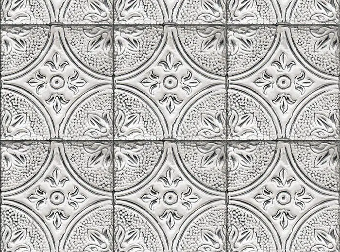 Tin ceiling tiles panel design