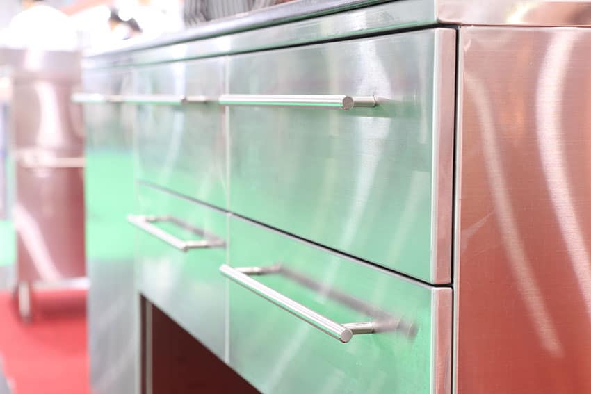 Kitchen stainless warmer drawer