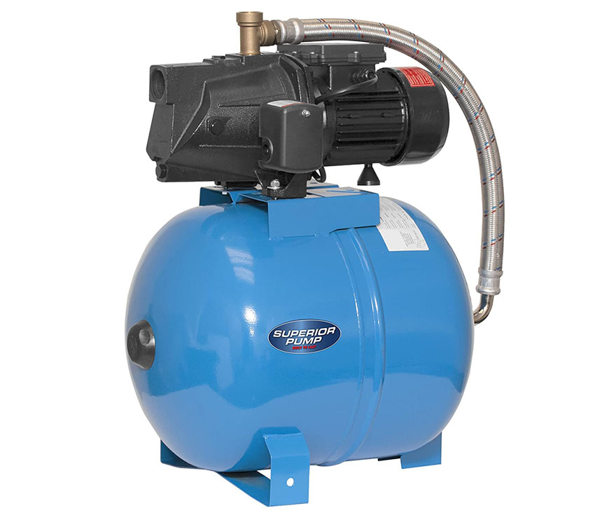 Constant pressure well pump kit
