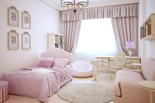 30 Cream Color Bedroom Ideas (Paint & Curtain Options)