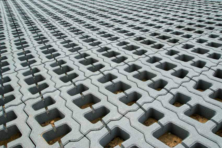 Permeable pavers 