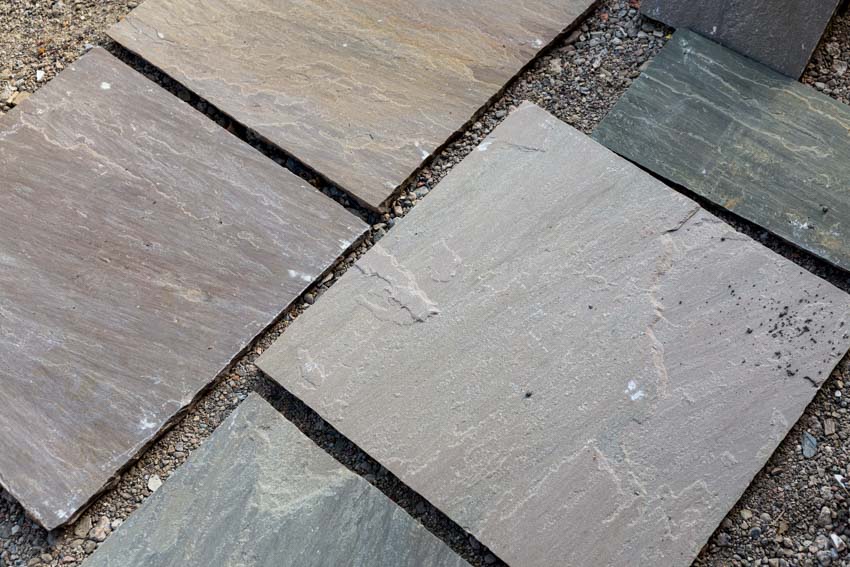 Sandstone pavers for outdoor areas