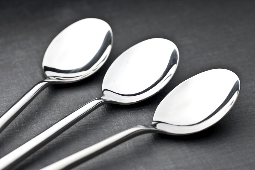Silverware spoons for dining purposes