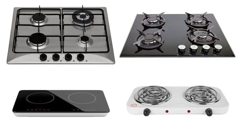 Cooktop Sizes (Standard Gas, Electric & Induction)