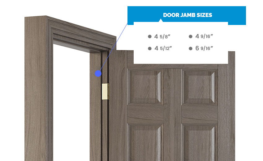 Door jamb sizes