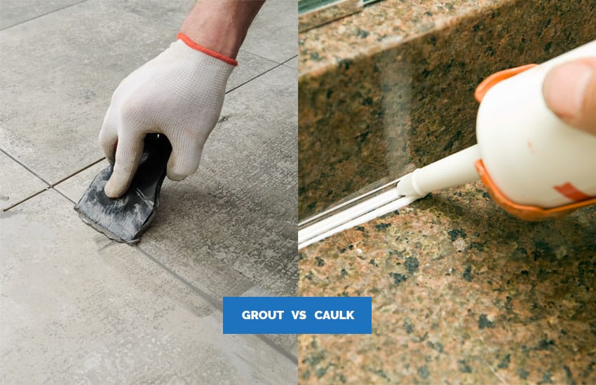 Grout vs caulk