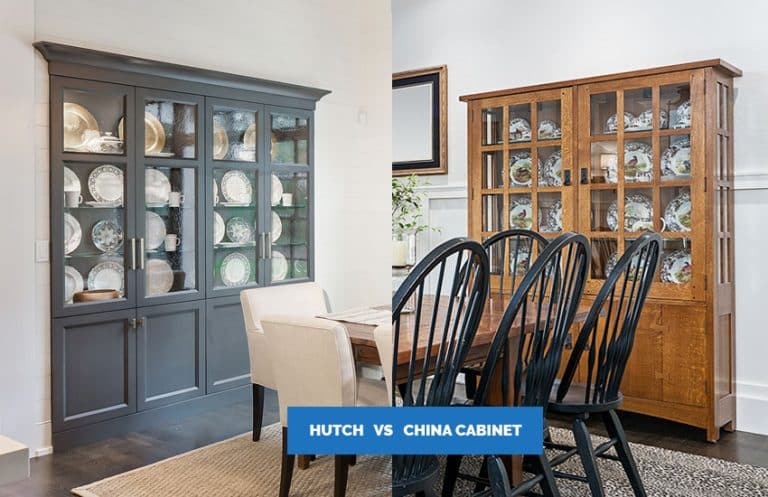 Hutch vs China Cabinet (Uses & Differences)
