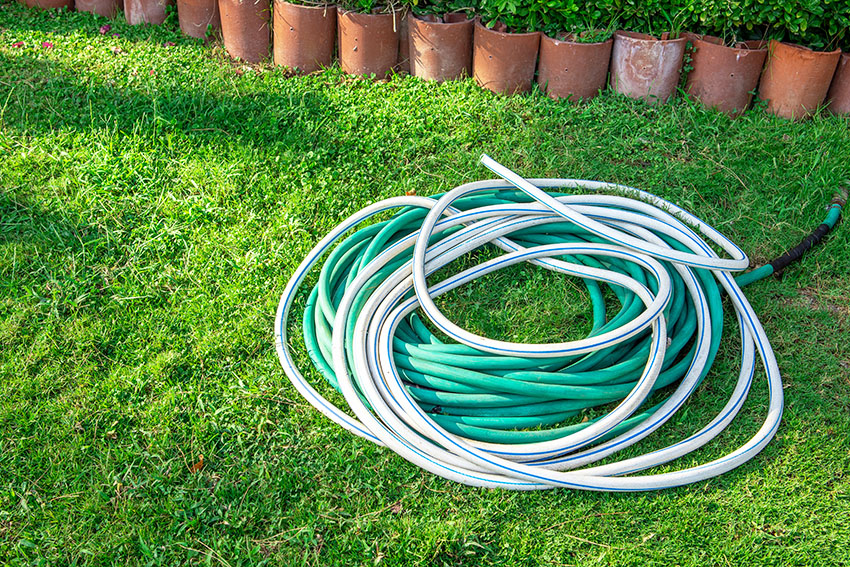 Long garden hose