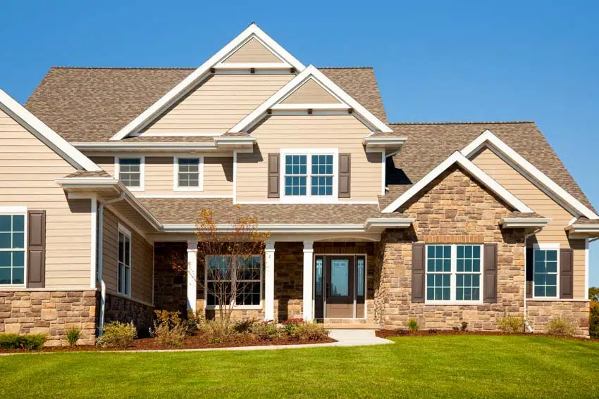 brown exterior paint color schemes