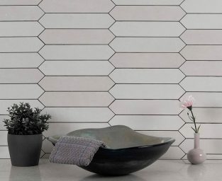 Picket Tile Backsplash (Design Styles Ideas) Designing Idea