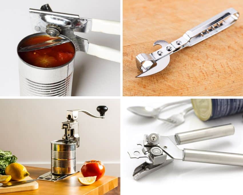 different can opener types