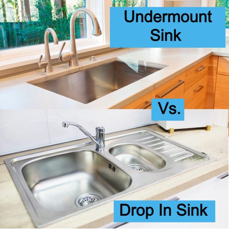 Undermount Sink vs Drop In Sink (Pros and Cons)
